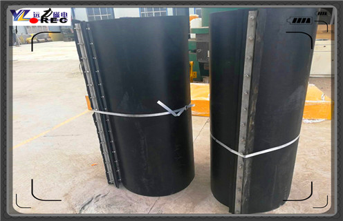 皮帶自卸工永磁除鐵器，廣西皮帶自卸式永磁除鐵器怎么調節_廣西皮帶自卸式永磁除鐵器跑偏原因及如何調_刮板價(jià)格 