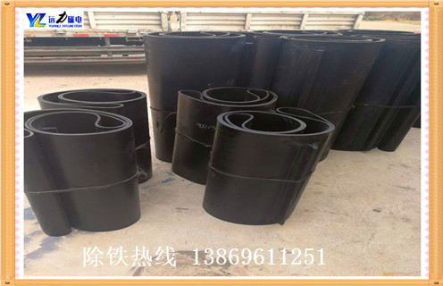 皮帶電磁除鐵器，江西皮帶電磁除鐵器調整方法_江西皮帶電磁除鐵器跑偏原因及如何調_刮板價(jià)格