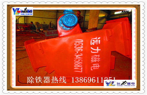管道式強磁除鐵器，定做永磁管道式粉料抽屜式強磁除鐵器_內部構造結構圖_定做永磁管道式粉料抽屜式強磁除鐵器工作原理_安裝示意圖 