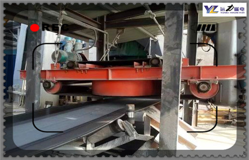 帶式電磁除鐵器，福州帶式電磁除鐵器安裝工作原理_福州帶式電磁除鐵器安裝構造選型_廠(chǎng)家