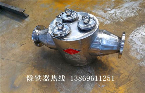 永磁管道除鐵器，內蒙古永磁管道除鐵器_遠力內蒙古永磁管道除鐵器12000高斯 可定制工作原理_安裝示意圖