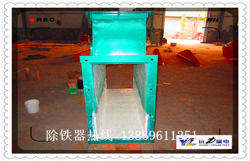 管道永磁除鐵器，天津管道式永磁自動(dòng)除鐵器方案_遠力四川液體式管道除鐵器安裝示意圖型12000高斯_可定制工作原理_安裝示意圖 