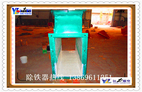 不銹鋼管道除鐵器，西藏不銹鋼管道除鐵器遠力_西藏不銹鋼管道除鐵器應用安裝示意圖型12000高斯_可定制工作原理