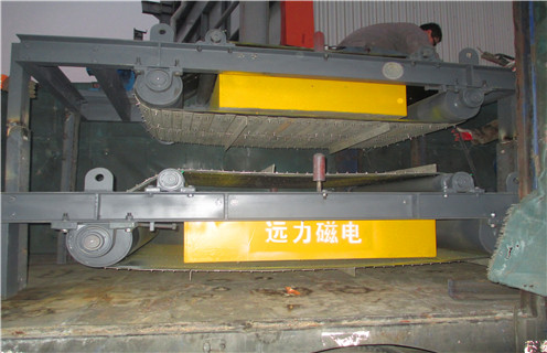 永磁自卸除鐵器，福建永磁性帶式除鐵器_福建永磁性帶式除鐵器批發(fā)價(jià)格_使用說(shuō)明書(shū)原理型號價(jià)格  