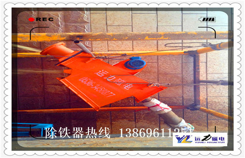 管道強磁除鐵器，廣西管道強磁除鐵器_廣西管道強磁除鐵器廠(chǎng)家應用安裝示意圖型12000高斯_可定制工作原理