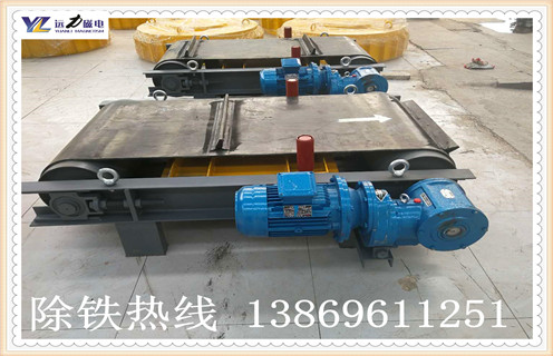 帶式永磁除鐵器生產(chǎn)廠(chǎng)家，山東帶式永磁除鐵器生產(chǎn)廠(chǎng)家_懸掛式電磁除鐵器生產(chǎn)廠(chǎng)家品牌_遠力磁電除鐵器廠(chǎng)家好
