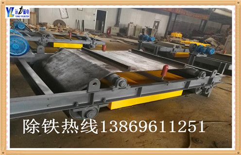 電磁自卸除鐵器，河北電磁自卸式除鐵器_河北電磁自卸式除鐵器配件價(jià)格保養廠(chǎng)家配件_型號及工作視頻